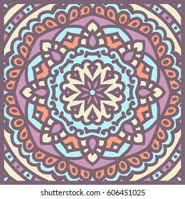 Abstract Ethnic Ornate Background For Design. 