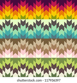 Abstract ethnic pattern