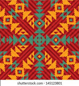 Abstract ethnic pattern