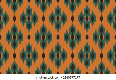 Abstract ethnic pattern art. Ikat seamless pattern in tribal. Fabric Mexican style. Design for background, wallpaper, vector illustration, fabric, clothing, carpet, textile, batik, embroidery.