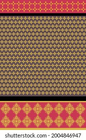 Resumen del patrón étnico. Diseño de telas de fondo y textura sin fisuras.