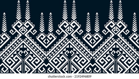 abstract ethnic pattern seamless design line white Aztec geometric background EP.12.Vintage ornament print. Great for fabric and textile, wallpaper, packaging