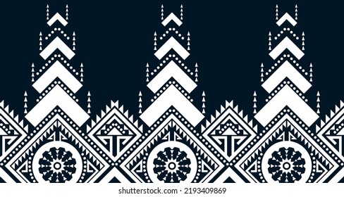 abstract ethnic pattern seamless design line white Aztec geometric background EP.19.Vintage ornament print. Great for fabric and textile, wallpaper, packaging