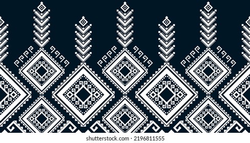 abstract ethnic pattern seamless design line white Aztec geometric background EP.31.Vintage ornament print. Great for fabric and textile, wallpaper, packaging