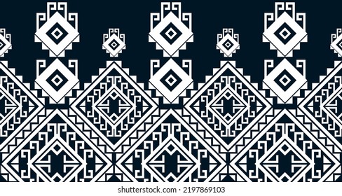abstract ethnic pattern seamless design line white Aztec geometric background EP.37.Vintage ornament print. Great for fabric and textile, wallpaper, packaging