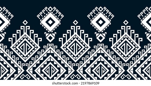 abstract ethnic pattern seamless design line white Aztec geometric background EP.36.Vintage ornament print. Great for fabric and textile, wallpaper, packaging