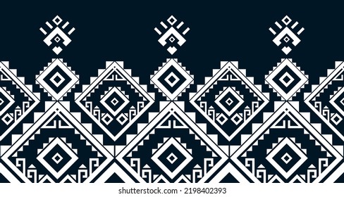 abstract ethnic pattern seamless design line white Aztec geometric background EP.38.Vintage ornament print. Great for fabric and textile, wallpaper, packaging