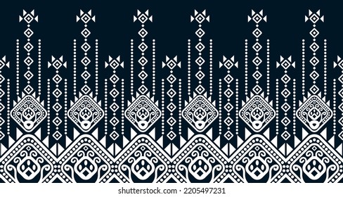 patrón étnico abstracto línea de diseño sin fisuras fondo geométrico azteca blanco EP.66.Impresión de ornamento vintage. Ideal para tejidos y textiles, papel pintado, embalaje