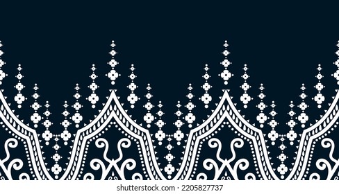 patrón étnico abstracto línea de diseño sin fisuras fondo geométrico azteca blanco EP.58.Impresión de ornamento vintage. Ideal para tejidos y textiles, papel pintado, embalaje