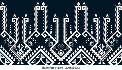 patrón étnico abstracto línea de diseño sin fisuras fondo geométrico azteca blanco EP.70.Impresión de ornamento vintage. Ideal para tejidos y textiles, papel pintado, embalaje