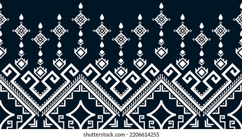 abstract ethnic pattern seamless design line white Aztec geometric background EP.69.Vintage ornament print. Great for fabric and textile, wallpaper, packaging