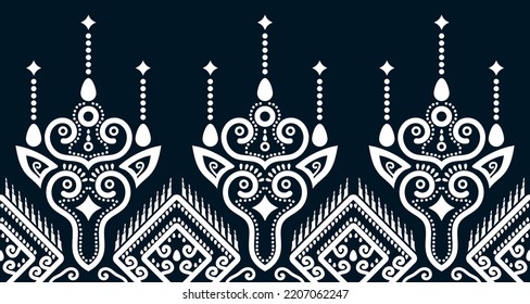 patrón étnico abstracto línea de diseño sin fisuras fondo geométrico azteca blanco EP.71.Impresión de ornamento vintage. Ideal para tejidos y textiles, papel pintado, embalaje