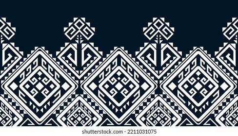 abstract ethnic pattern seamless design line white Aztec geometric background EP.89.Vintage ornament print. Great for fabric and textile, wallpaper, packaging