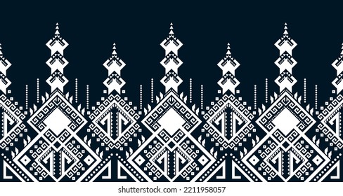 abstract ethnic pattern seamless design line white Aztec geometric background EP.91.Vintage ornament print. Great for fabric and textile, wallpaper, packaging