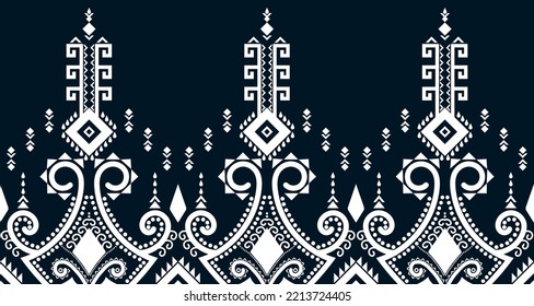 abstract ethnic pattern seamless design line white Aztec geometric background EP.99.background color can be changedDesign carpets, wallpapers, clothing, wraps, covers, textiles.