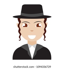 Abstract ethnic person