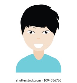 Abstract ethnic person