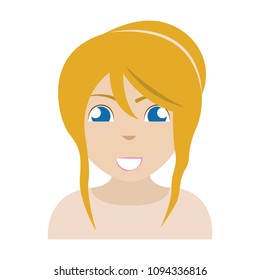 Abstract ethnic person