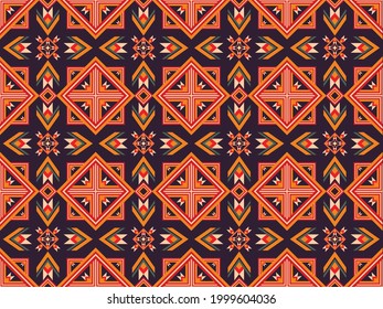Abstrakter ethnischer Retro-Wiederholung abstrakt , Textur Geometrisches Gewebe Vektor-orientalisch, Muster Abstrakte geometrische, Stickerei, Stoffgrafik Stickerei