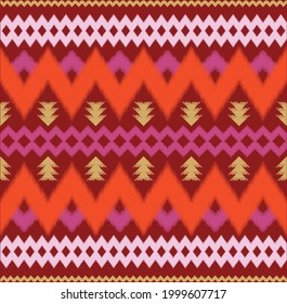 Resumen étnico retro extensible abstracto,textura tela geométrica Vector oriental, patrón Abstracto geométrico,bordado, bordado de ilustración de tela


