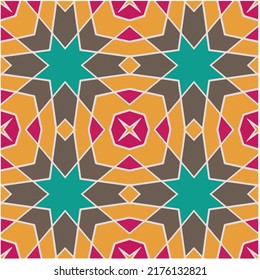 Abstract ethnic rug ornamental seamless pattern.Perfect for fashion, textile design, cute themed fabric, on wall paper, wrapping paper, fabrics and home decor.
