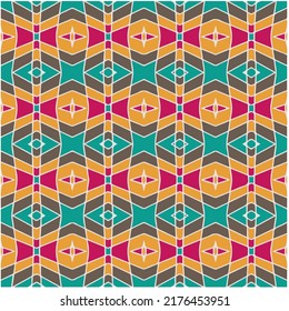 Abstract ethnic rug ornamental seamless pattern.Perfect for fashion, textile design, cute themed fabric, on wall paper, wrapping paper, fabrics and home decor.