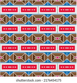 Abstract ethnic rug ornamental seamless pattern.Perfect for fashion, textile design, cute themed fabric, on wall paper, wrapping paper, fabrics and home decor.