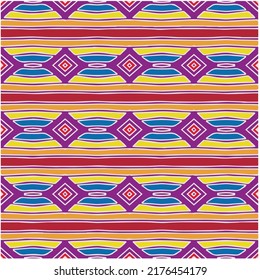 Abstract ethnic rug ornamental seamless pattern.Perfect for fashion, textile design, cute themed fabric, on wall paper, wrapping paper, fabrics and home decor.