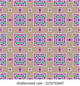 Abstract ethnic rug ornamental seamless pattern.Perfect for fashion, textile design, cute themed fabric, on wall paper, wrapping paper, fabrics and home decor.