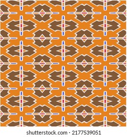 
Abstract ethnic rug ornamental seamless pattern.Perfect for fashion, textile design, cute themed fabric, on wall paper, wrapping paper, fabrics and home decor.