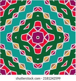 Abstract ethnic rug ornamental seamless pattern.Perfect for fashion, textile design, cute themed fabric, on wall paper, wrapping paper, fabrics and home decor.