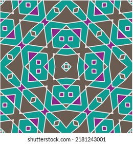 Abstract ethnic rug ornamental seamless pattern.Perfect for fashion, textile design, cute themed fabric, on wall paper, wrapping paper, fabrics and home decor.