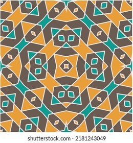 Abstract ethnic rug ornamental seamless pattern.Perfect for fashion, textile design, cute themed fabric, on wall paper, wrapping paper, fabrics and home decor.