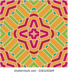 Abstract ethnic rug ornamental seamless pattern.Perfect for fashion, textile design, cute themed fabric, on wall paper, wrapping paper, fabrics and home decor.