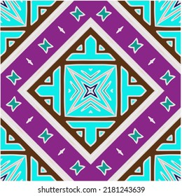 Abstract ethnic rug ornamental seamless pattern.Perfect for fashion, textile design, cute themed fabric, on wall paper, wrapping paper, fabrics and home decor.