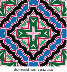 Abstract ethnic rug ornamental seamless pattern.Perfect for fashion, textile design, cute themed fabric, on wall paper, wrapping paper, fabrics and home decor.