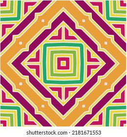Abstract ethnic rug ornamental seamless pattern.Perfect for fashion, textile design, cute themed fabric, on wall paper, wrapping paper, fabrics and home decor.