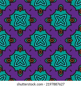 Abstract ethnic rug ornamental seamless pattern.Perfect for fashion, textile design, cute themed fabric, on wall paper, wrapping paper, fabrics and home decor.