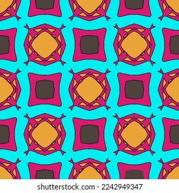Abstract ethnic rug ornamental seamless pattern.Perfect for fashion, textile design, cute themed fabric, on wall paper, wrapping paper, fabrics and home decor.