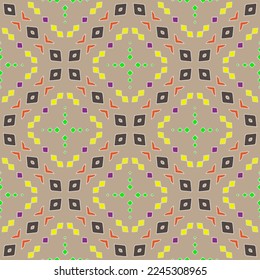 Abstract ethnic rug ornamental seamless pattern.Perfect for fashion, textile design, cute themed fabric, on wall paper, wrapping paper, fabrics and home decor.