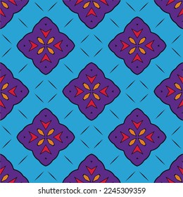 Abstract ethnic rug ornamental seamless pattern.Perfect for fashion, textile design, cute themed fabric, on wall paper, wrapping paper, fabrics and home decor.