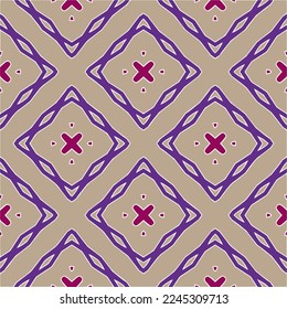 Abstract ethnic rug ornamental seamless pattern.Perfect for fashion, textile design, cute themed fabric, on wall paper, wrapping paper, fabrics and home decor.