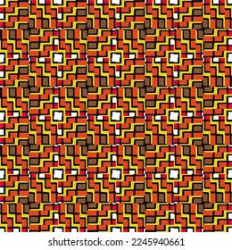 Abstract ethnic rug ornamental seamless pattern.Perfect for fashion, textile design, cute themed fabric, on wall paper, wrapping paper, fabrics and home decor.