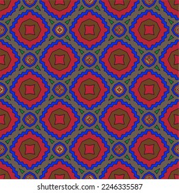 Abstract ethnic rug ornamental seamless pattern.Perfect for fashion, textile design, cute themed fabric, on wall paper, wrapping paper, fabrics and home decor.