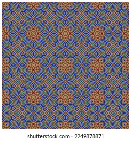 Abstract ethnic rug ornamental seamless pattern.Perfect for fashion, textile design, cute themed fabric, on wall paper, wrapping paper, fabrics and home decor.