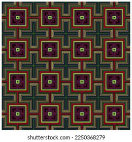 Abstract ethnic rug ornamental seamless pattern.Perfect for fashion, textile design, cute themed fabric, on wall paper, wrapping paper, fabrics and home decor.