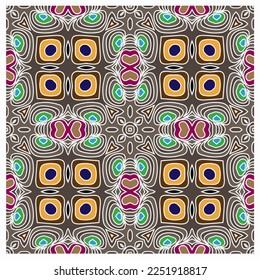 Abstract ethnic rug ornamental seamless pattern.Perfect for fashion, textile design, cute themed fabric, on wall paper, wrapping paper, fabrics and home decor.