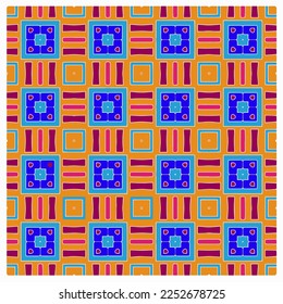 Abstract ethnic rug ornamental seamless pattern.Perfect for fashion, textile design, cute themed fabric, on wall paper, wrapping paper, fabrics and home decor.