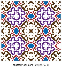 Abstract ethnic rug ornamental seamless pattern.Perfect for fashion, textile design, cute themed fabric, on wall paper, wrapping paper, fabrics and home decor.