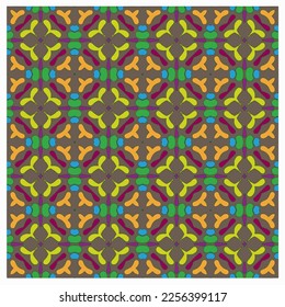 Abstract ethnic rug ornamental seamless pattern.Perfect for fashion, textile design, cute themed fabric, on wall paper, wrapping paper, fabrics and home decor.